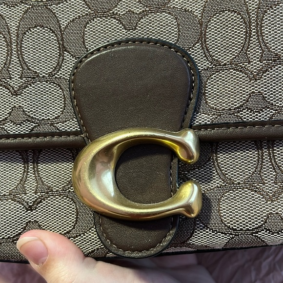 NWOT Coach Soft Tabby Brown Signature Canvas/Leather - Picture 6 of 14